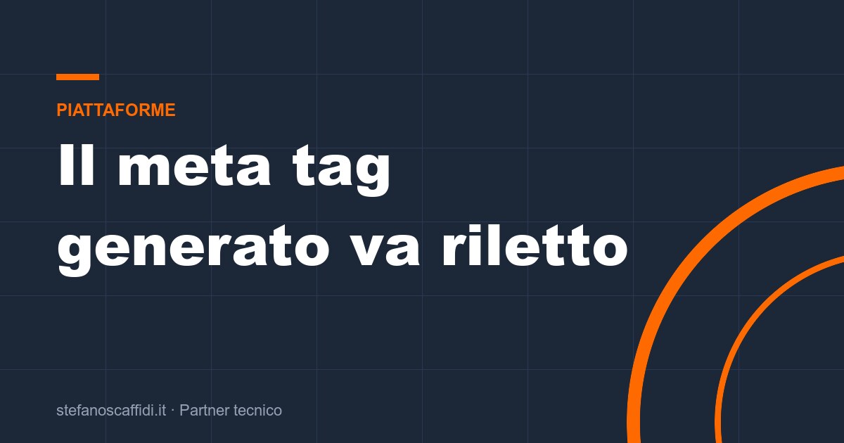 Contenuti AI: Google chiede la revisione anche dei meta tag