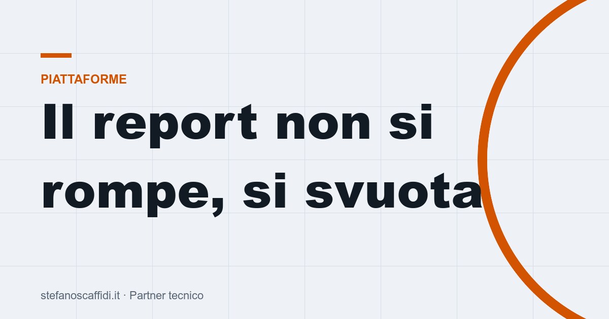 Report Google Ads: tre dati cambiano, e nessuno dà errore